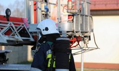 Czarnowo. Wybuch gazu w domu. Część budynku uległa zawaleniu