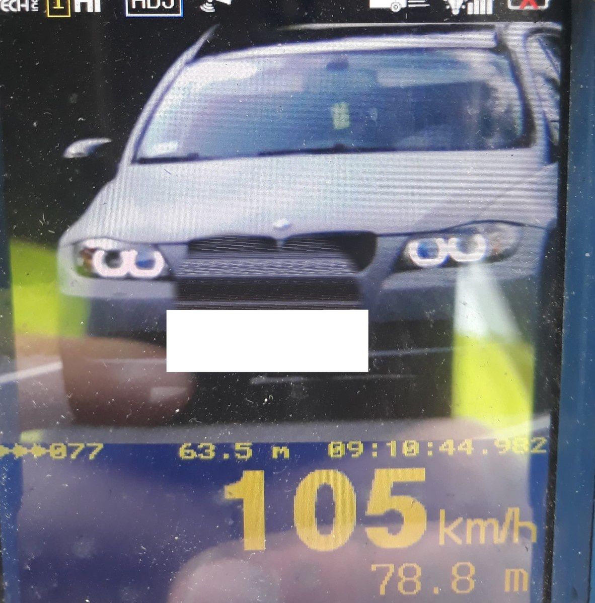 13 punktów karnych, 1500 złotych mandatu oraz zatrzymane prawo jazdy