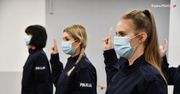 Śląsk. Ślubowanie nowo przyjętych policjantów. Nie zabrakło kobiet