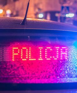 Uciekał przed policją i zderzył się z radiowozem. "Nazbierał" 85 punktów karnych