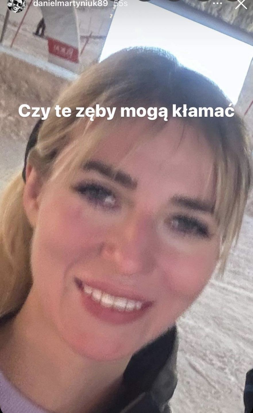 Daniel zrobił zdjęcie Faustynie