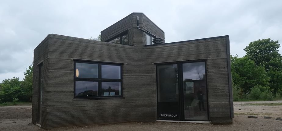 Duńska firma stworzyła domek dzięki wykorzystaniu drukarki 3D