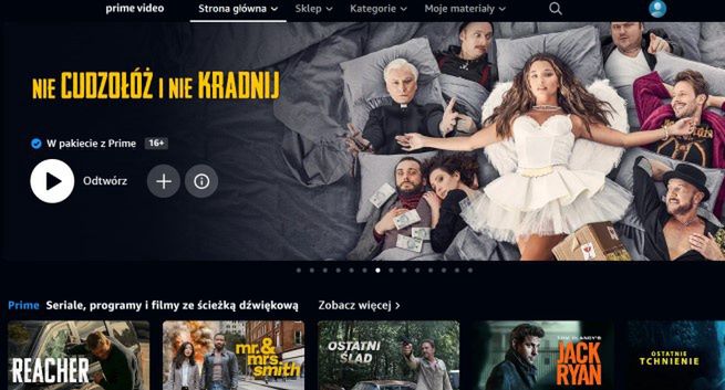 Amazon Prime Video prosi Polaków o zgodę na spersonalizowane reklamy