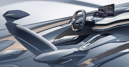 Skoda ujawnia projekt wnętrza konceptu Vision iV. Jest przestronnie i futurystycznie