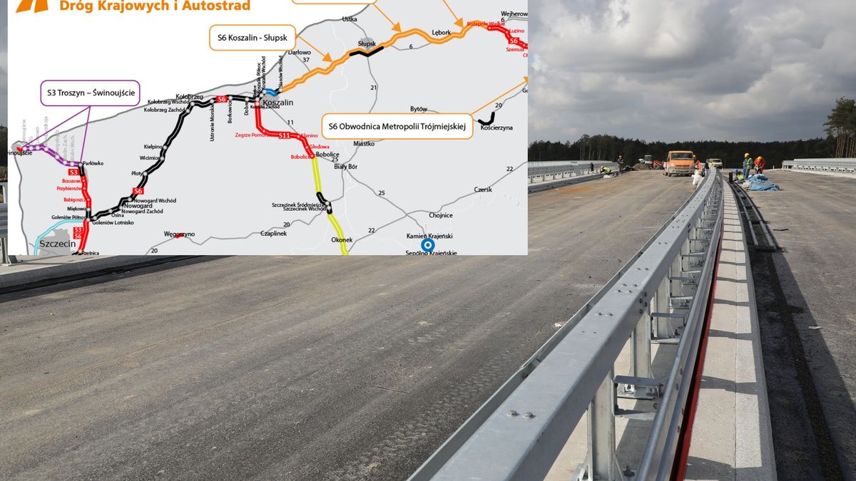 GDDKiA unieważniła przetarg na trasę S6 na odcinku Słupsk - Lębork