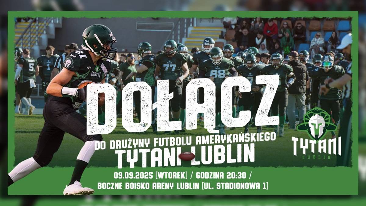 Rekrutacja do Tytanów Lublin – sezon 2026