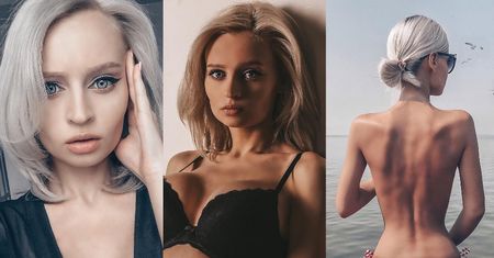 Kolejna "żywa barbie" z Rosji niepokoi swoim wyglądem. Waży zaledwie... 39 kilogramów! (ZDJĘCIA)