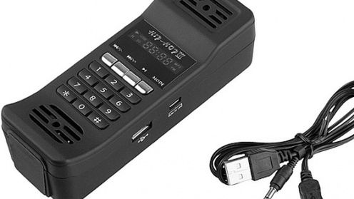 Odtwarzacz ukryty w cegłofonie 1