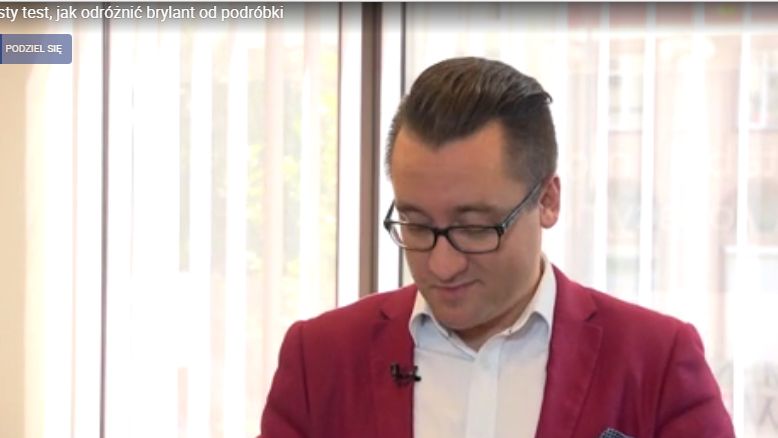 Autentyczność brylantów można potwierdzić w domu