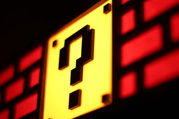 Niezwykła lampa z Mario 2