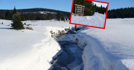 Najzimniejsze miejsce w Polsce. To tu jest "Mała Syberia"