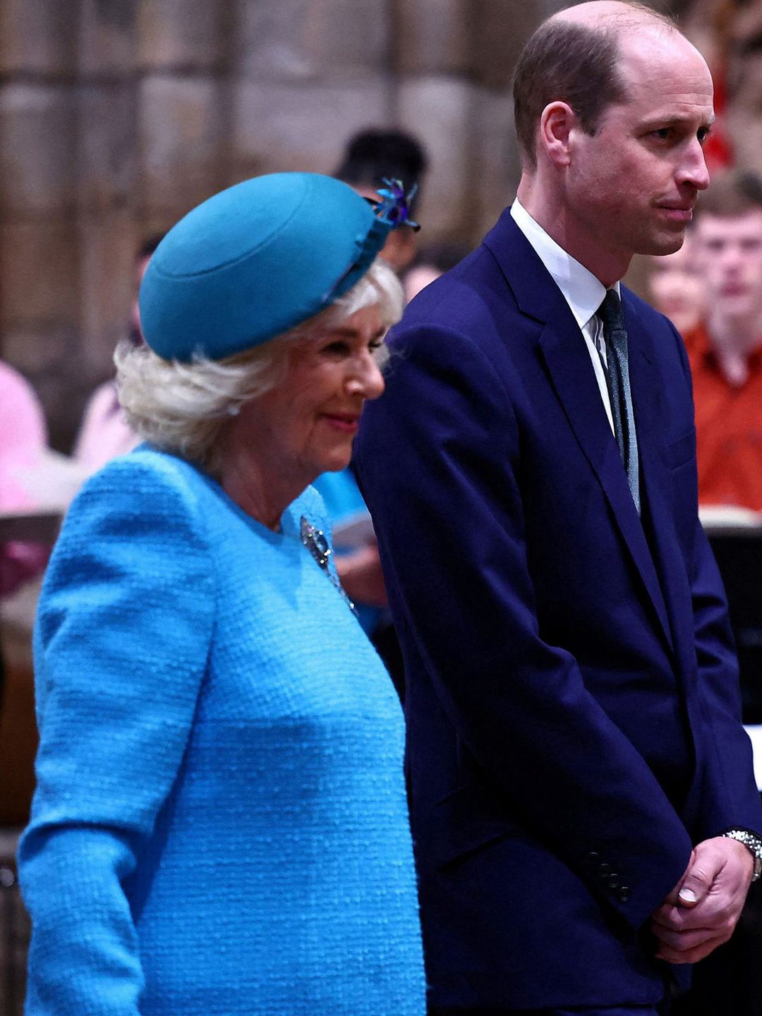 Królowa Camilla pełni obowiązki z księciem Williamem