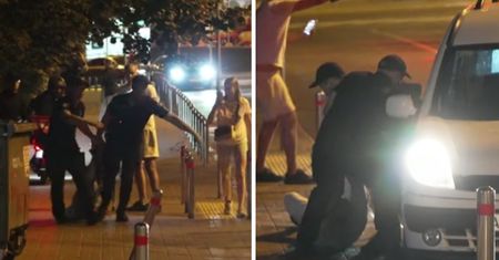 Akcja w Kijowie. Unikał mobilizacji, nagrała go ekipa telewizyjna