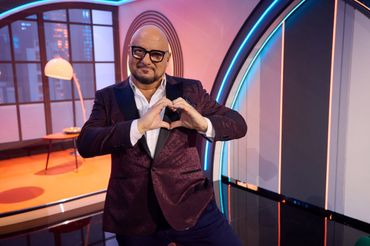 Zdjęcia z planu programu "Randka w ciemno" 