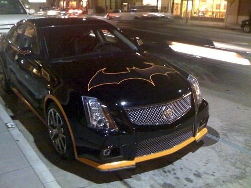 Cadillac CTS-V Batmobil, czyli patrzcie - jestem dzieckiem!