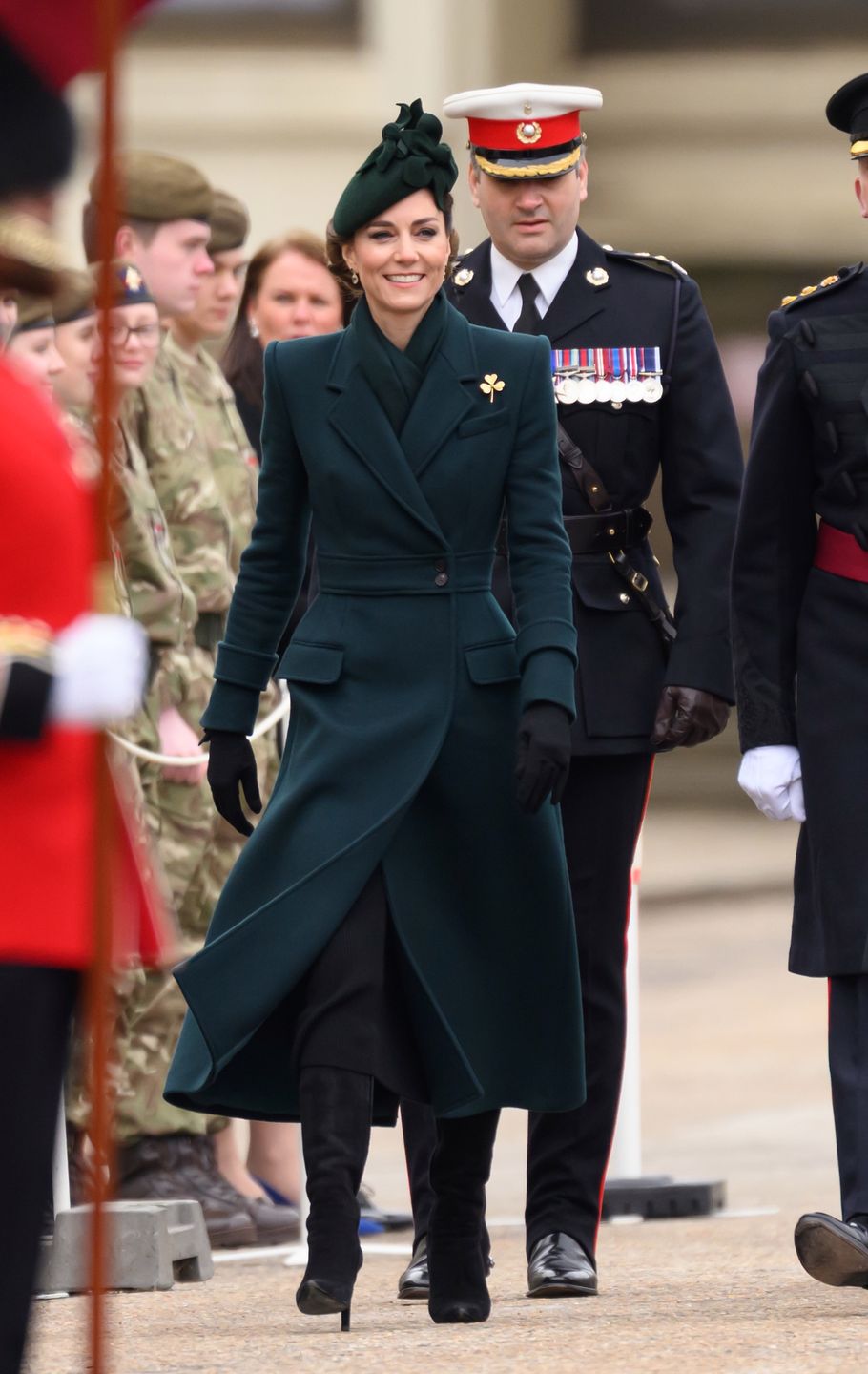 Kate Middleton na obchodach Dnia Świętego Patryka