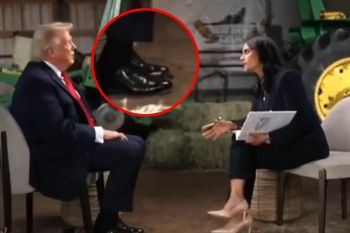 Trump wściekły na dziennikarkę. Zdeptał mikrofon i wyszedł z wywiadu