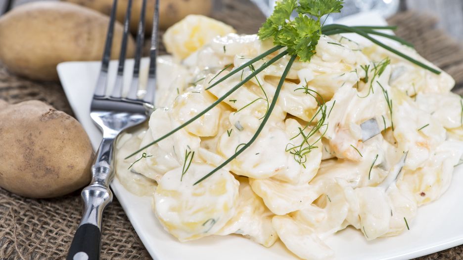 Sałatka ziemniaczana na ostro