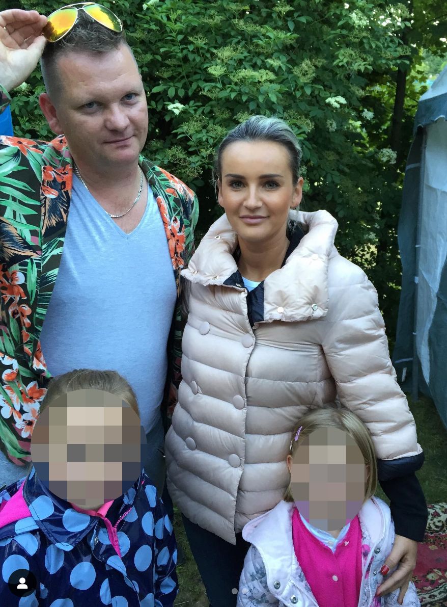 Monika Chwajoł na zdjęciach sprzed lat