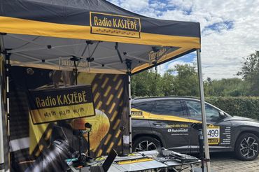 Materiały promujące Radio Kaszëbë 