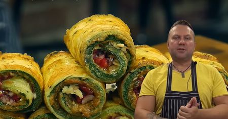 Obłędne roladki z cukinii od Strzelczyka. Obiad robi wrażenie, a przygotujesz w 10 minut