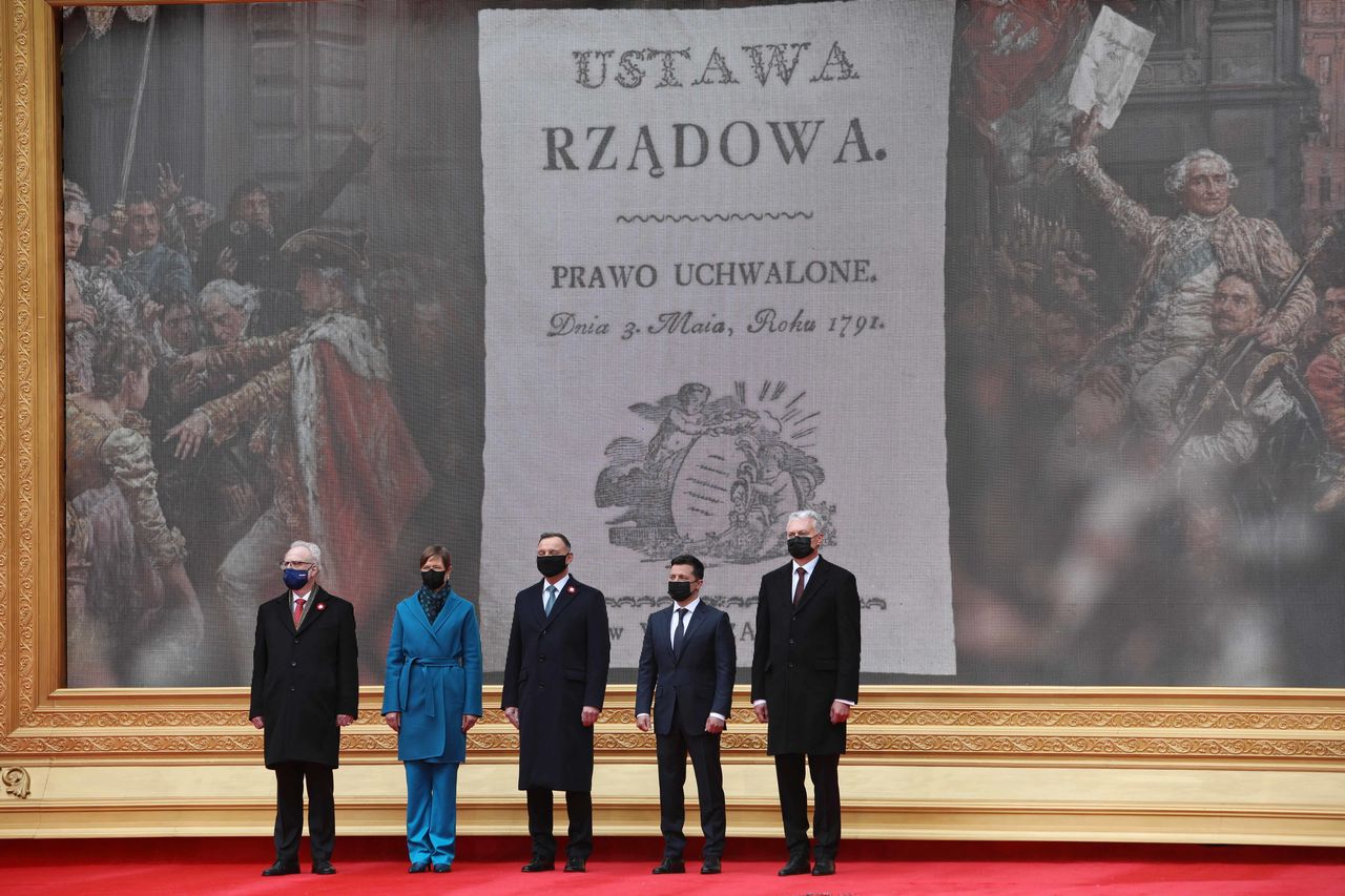 Warszawa. Debata pięciu prezydentów. Nowy układ na Zamku Królewskim