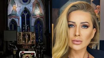 Poruszona Sylwia Peretti nadaje z kościoła: "Jestem na Ciebie obrażona"