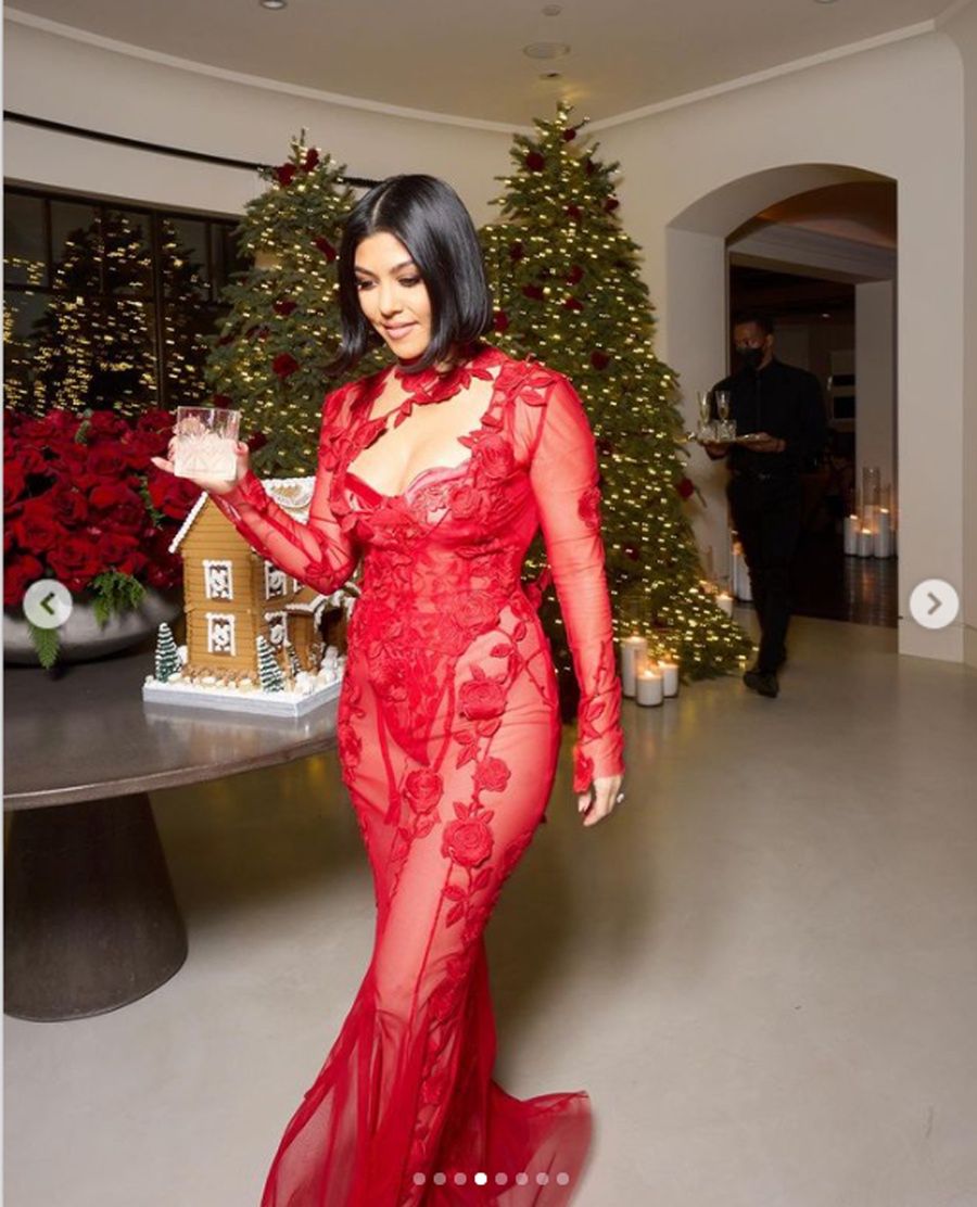 Kourtney Kardashian pokazała zdjęcia ze świąt 
