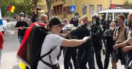 Fala protestów w Berlinie. Ponad 600 aresztowanych