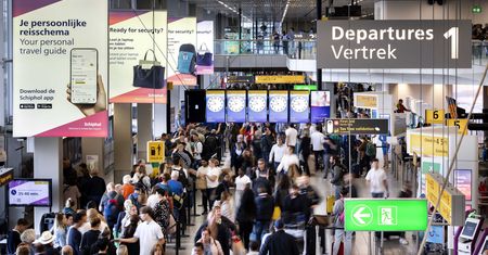 Paraliż lotniska w Amsterdamie. KLM odwołało kilkadziesiąt lotów