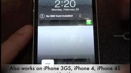 Luka w iOS 5 umożliwiająca ominięcie blokady urządzenia 1