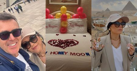 Katarzyna Cichopek relacjonuje miesiąc miodowy w Egipcie: wizyta w muzeum, selfie z Kurzajewskim i fotka hotelowego łóżka (ZDJĘCIA)