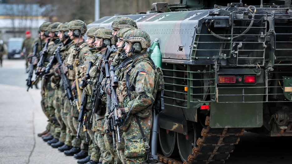 Niemieckie wojsko. Zdjęcie ilustracyjne