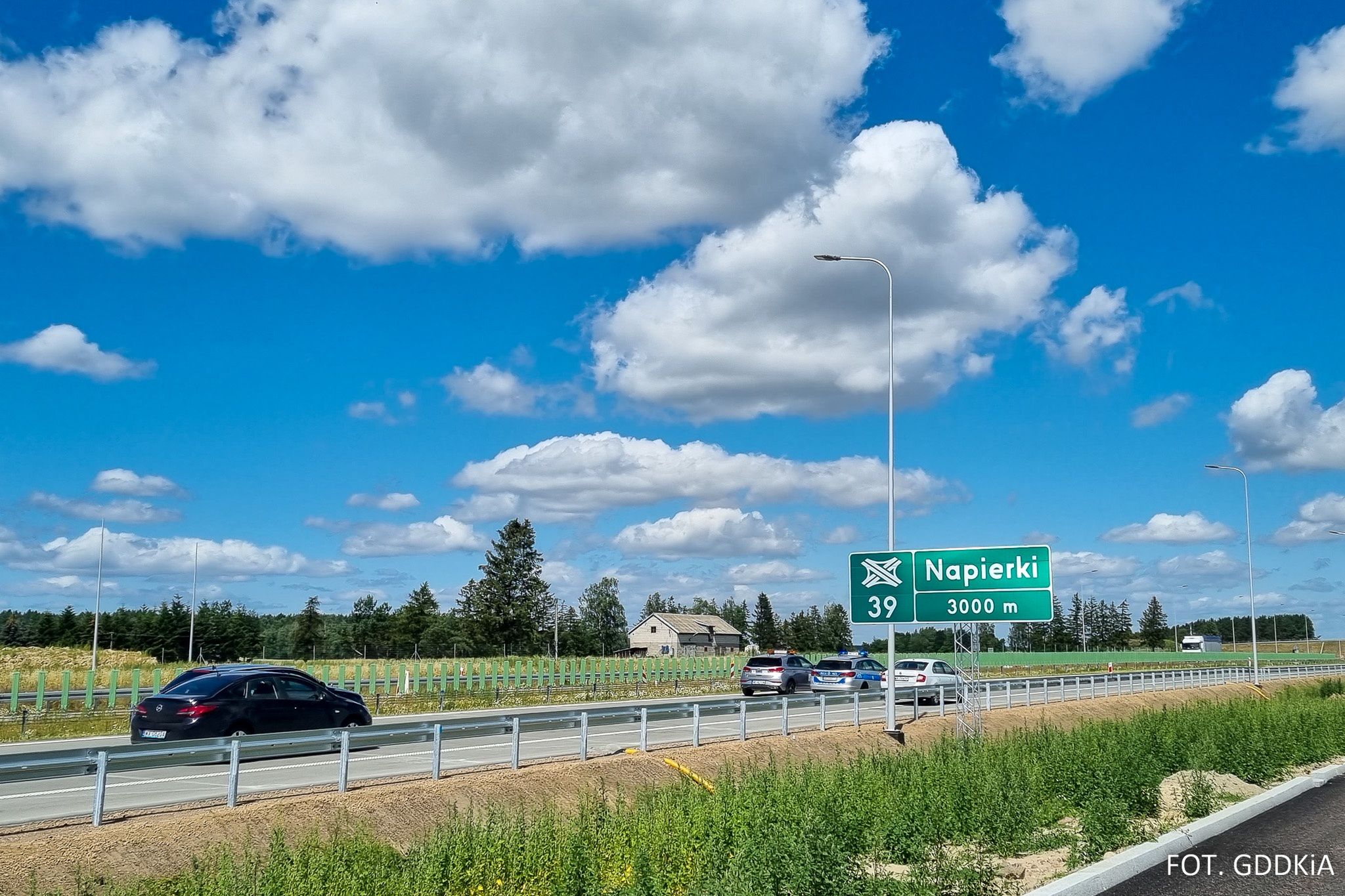 Udostępniona druga jezdnia drogi ekspresowej S7 Napierki-Mława