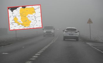 Gęste mgły i marznące opady. Są ostrzeżenia dla 13 województw
