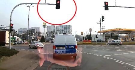 Przejechał na czerwonym świetle. Winny ukarany. "To wykroczenie"