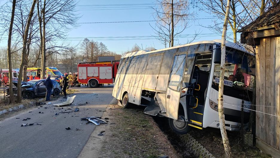 Wypadek w miejscowości Rzepinek