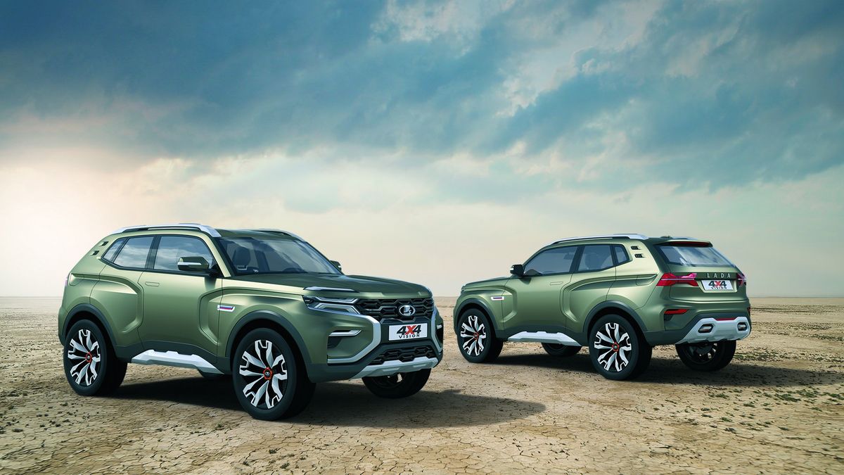 Tak będzie wyglądać nowa Łada Niva? Oby.