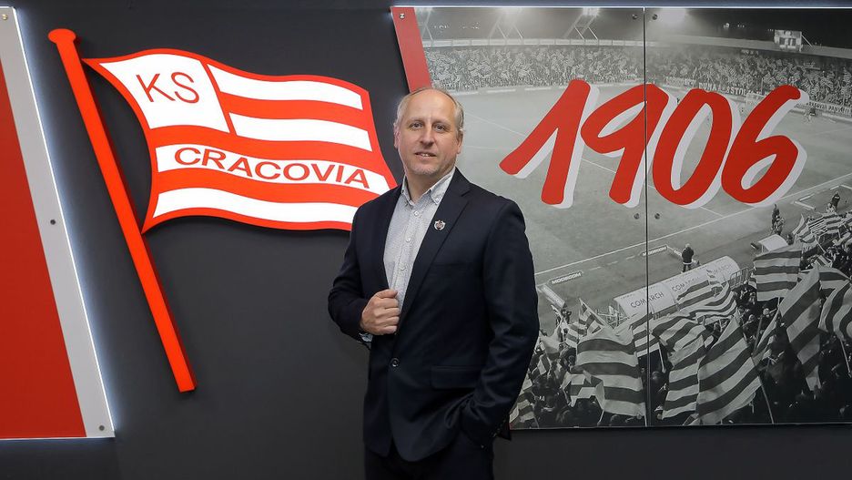 Sebastian Witowski, dyrektor sportowy Comarch Cracovii (źródło: cracovia-hokej.pl)