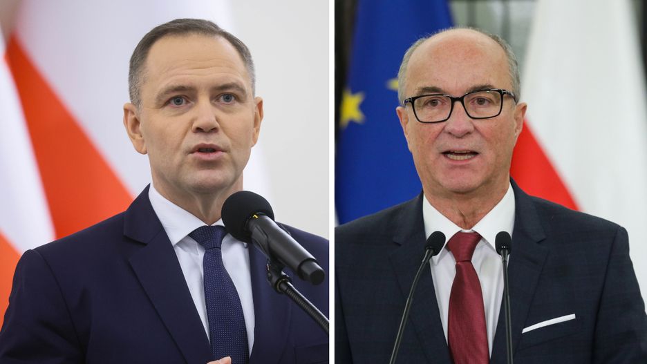 Karol Nawrocki i Włodzimierz Czarzasty