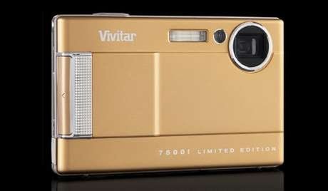 Vivitar 7500i Limited Edition, złoty kompakt 1