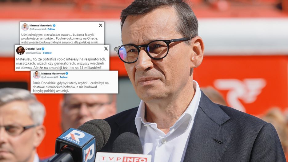  "Mateuszu, potrafisz robić interesy". Morawiecki odpowiada Tuskowi