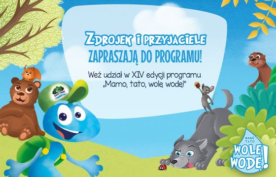 Żywiec Zdrój po raz 14. zachęca do picia wody w akcji „Mamo, tato, wolę wodę!”