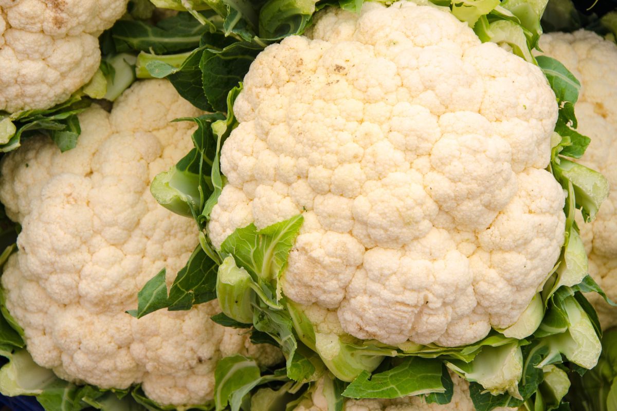 Battered cauliflower - the baked version is not only tasty but also healthy