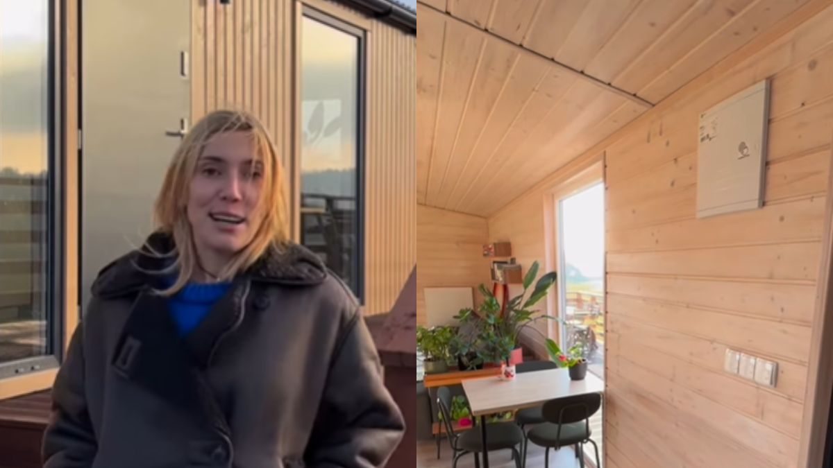 Joanna Piłat mieszka w 35-metrowym domu mobilnym