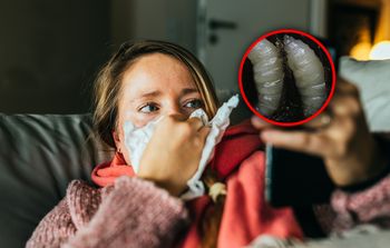 Kobieta "wykichała" larwy much. Rzadki przypadek opisany przez CDC