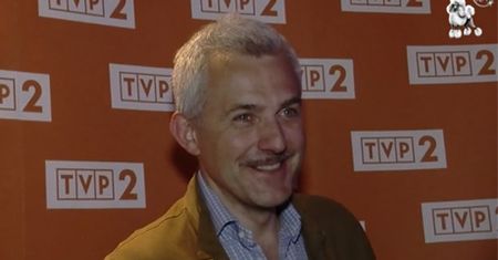 Hubert Urbański z wąsikiem...