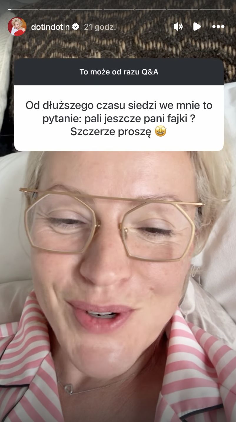 Dorota Szelągowska mówi o nałogu