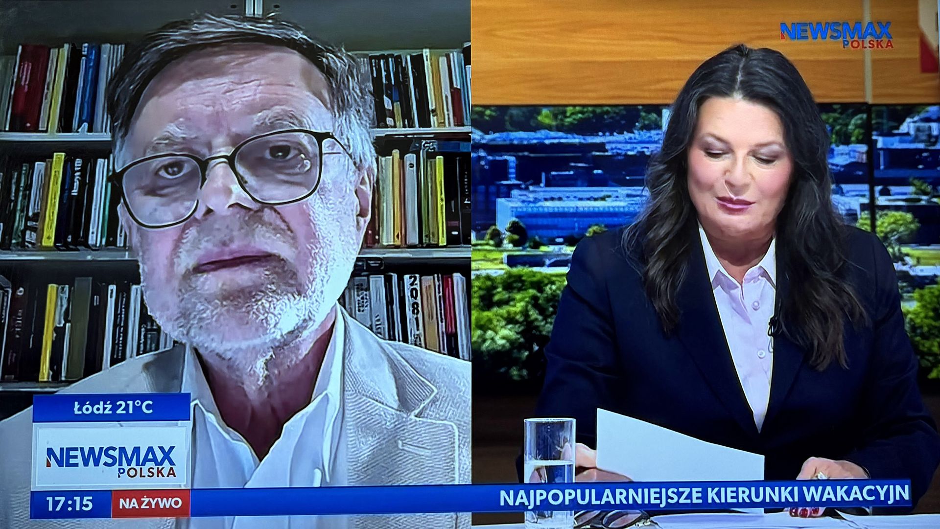 Rozmowa z gościem