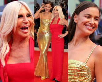 Irina Shayk i Donatella Versace na dziewczyńskiej "randce" w Wenecji